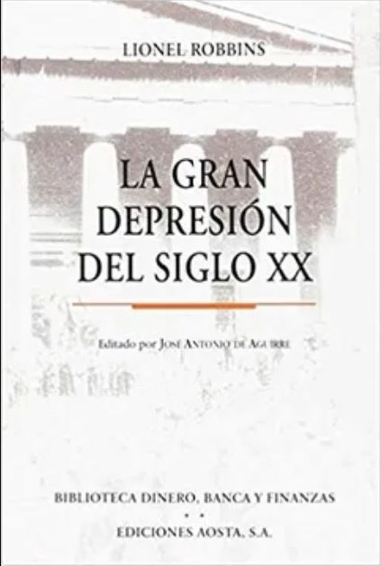 Portada de La Gran Depresión Del Siglo Xx_Aosta-12