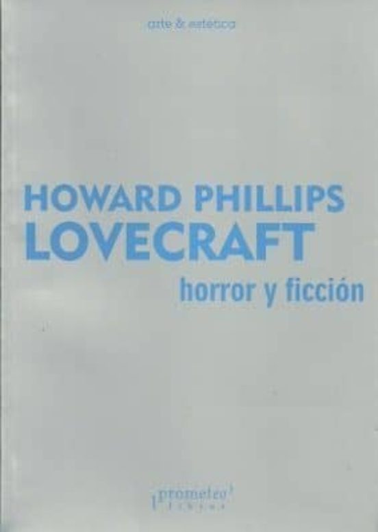 Portada de HORROR Y FICCION
