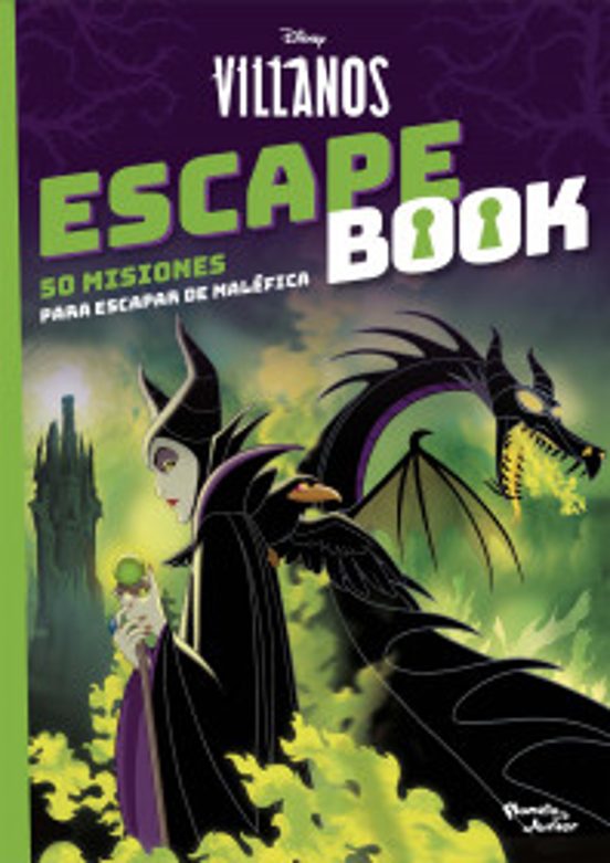 Portada de Disney Villanos. Escape Book