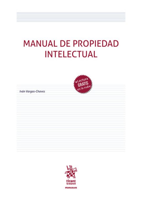 Portada de Manual de Propiedad Intelectual de Iván Vargas-Chaves