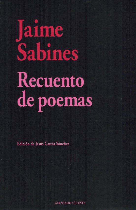 Portada de RECUENTO DE POEMAS (1950-1993)