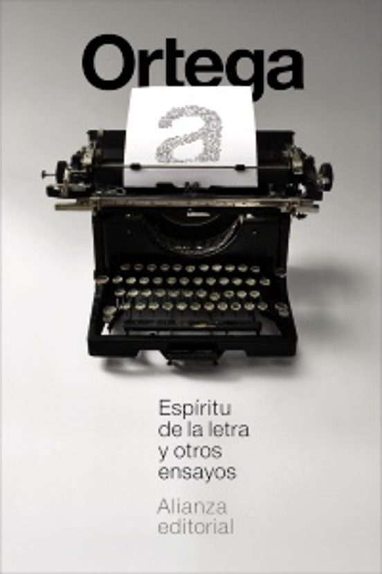 Portada de ESPIRITU DE LA LETRA Y OTROS ENSAYOS