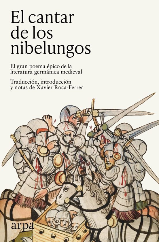 Portada de EL CANTAR DE LOS NIBELUNGOS de Anónimo