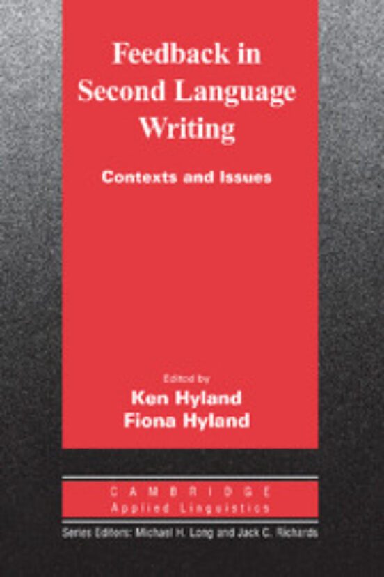 Portada de Feedback In Second Language Writing