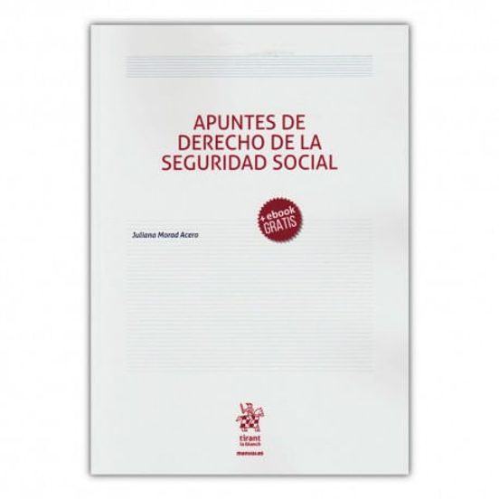 Portada de Apuntes de Derecho de la Seguridad Social (Colombia)
