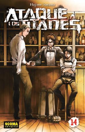 Ataque A Los Titanes 14 por Hajime Isayama