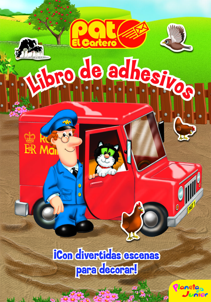 Pat El Cartero: Libro De Adhesivos por Vv.aa.