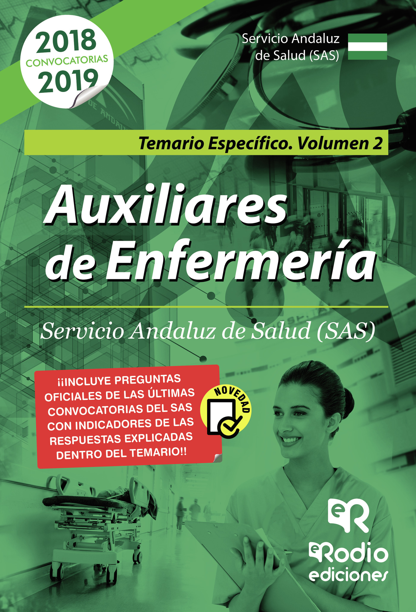 Auxiliares De Enfermería Del Servicio Andaluz De Salud. Temario Especifico. Vol 2. por Vv.aa.