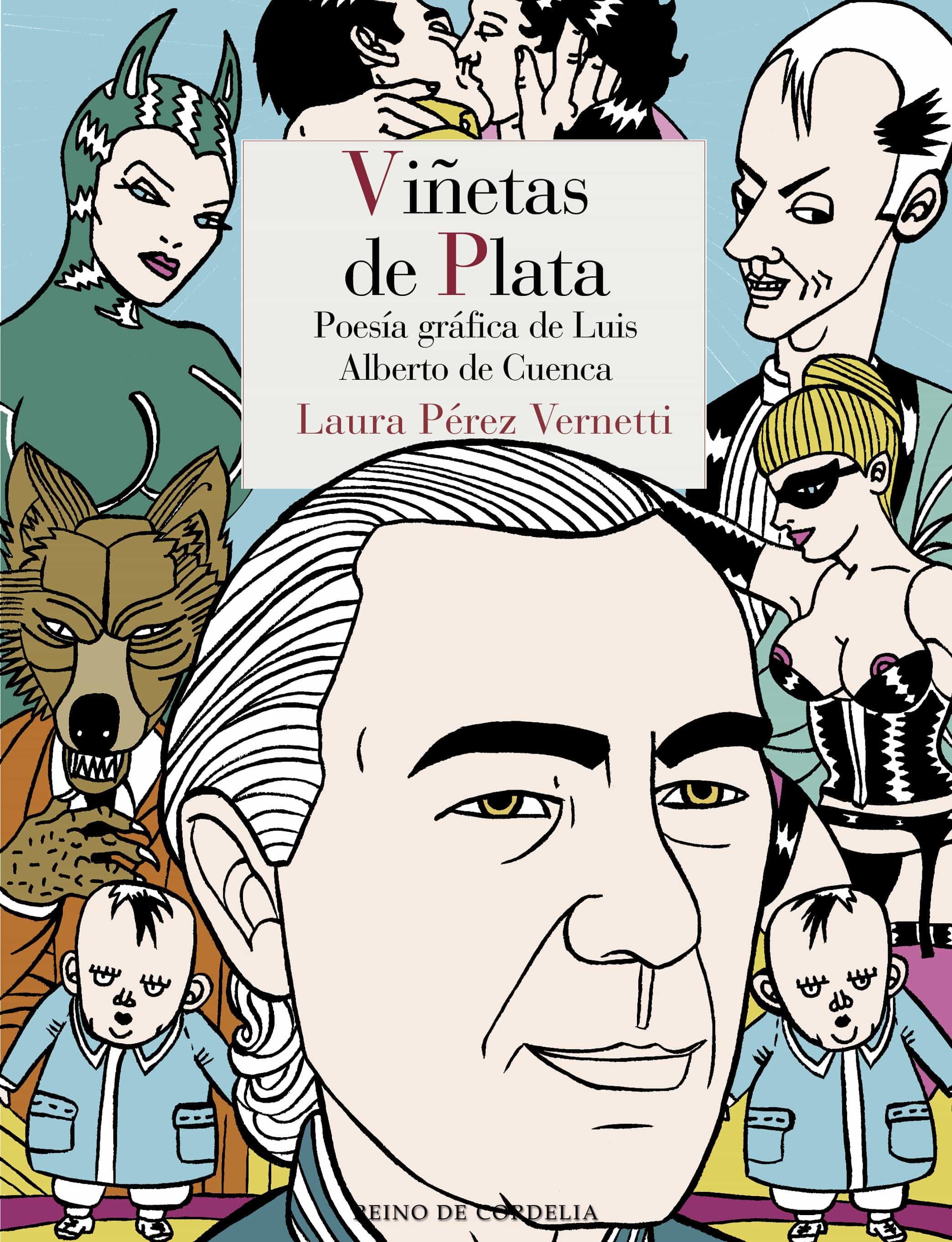 comic VIÑETAS DE PLATA: POESIA GRAFICA DE LUIS ALBERTO DE CUENCA