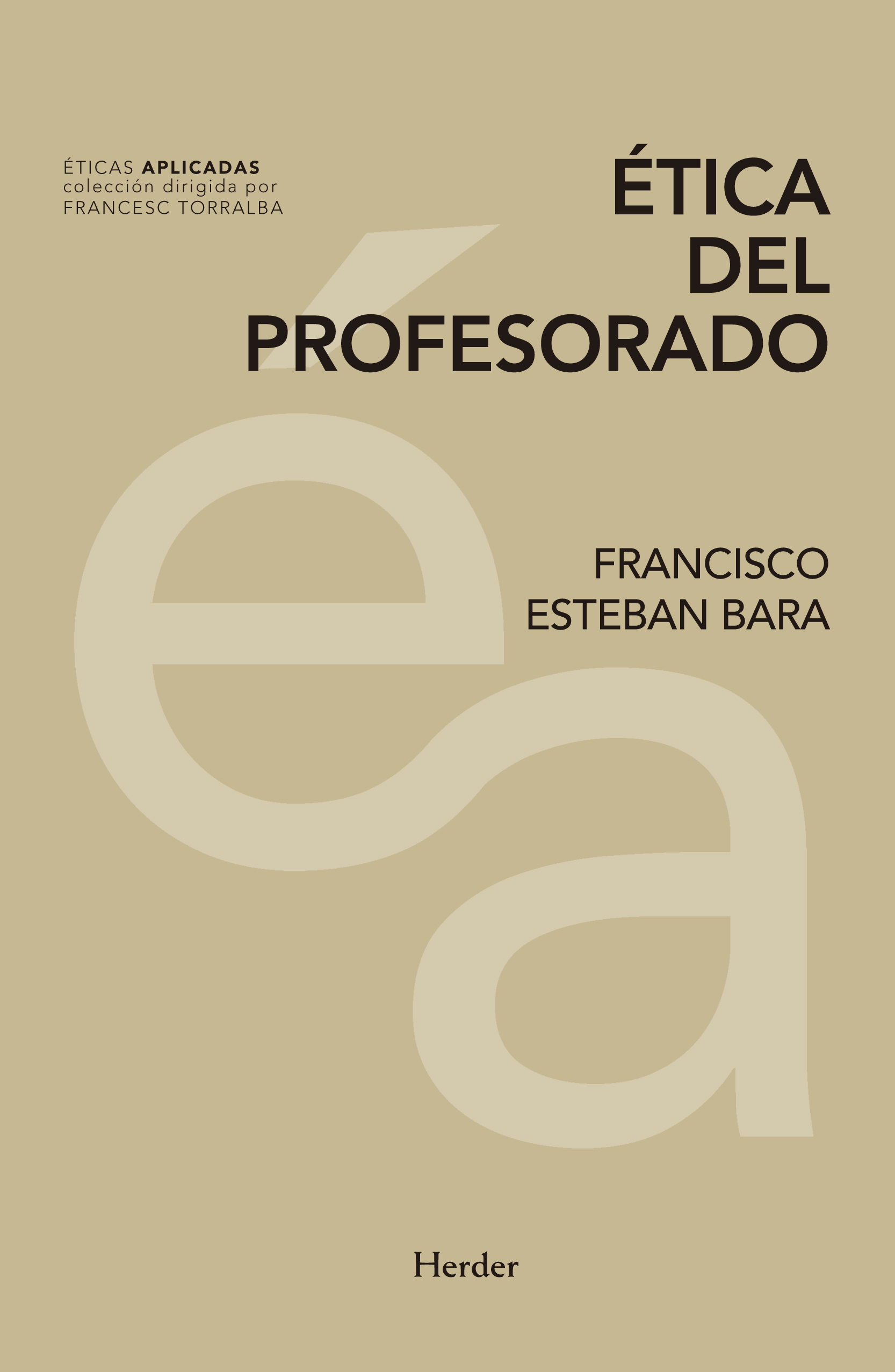 Etica Del Profesorado por No Especificado