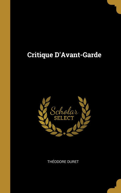 PDF Descargar Critique Davant-garde
