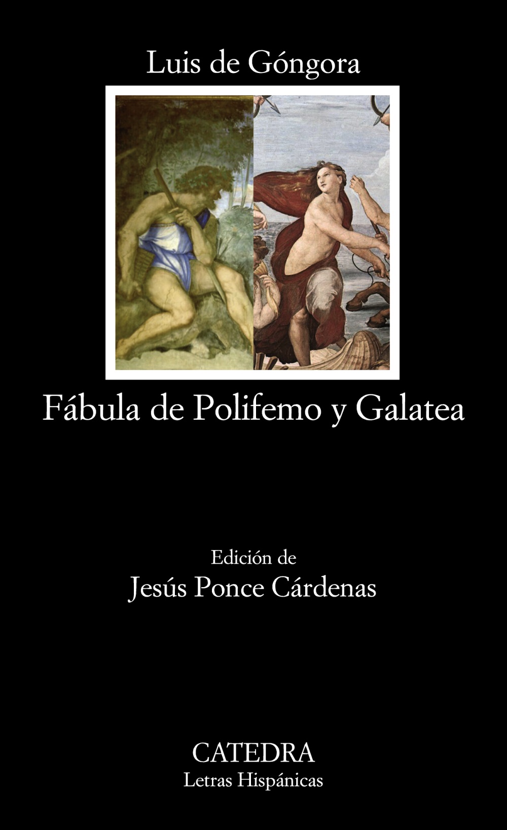 Fábula de Polifemo y Galatea.