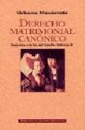 Derecho Matrimonial Canonico por Urbano Navarrete