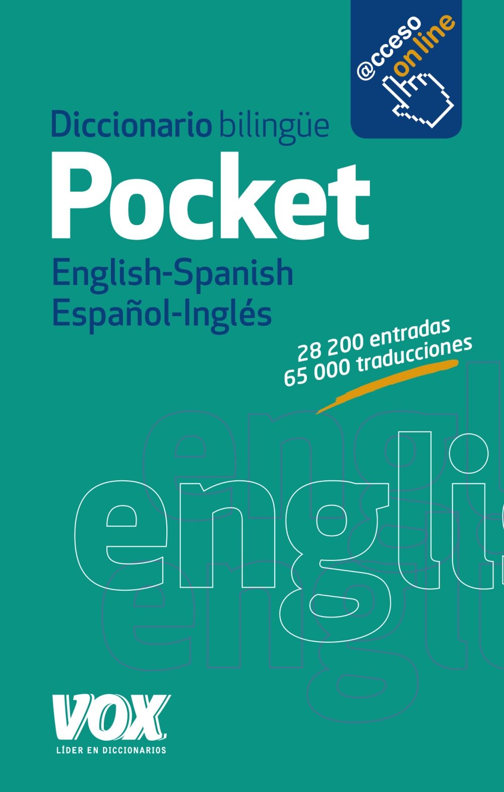 DICCIONARIO POCKET ENGLISHSPANISH / ESPAÑOLINGLÉS (4ª ED.) VV.AA