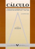 CALCULO. COLECCION DE EXAMENES RESUELTOS DE LA ASIGNATURA MATEMAT ICAS I (1992-1996)