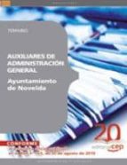 AUXILIARES DE ADMINISTRACION GENERAL DEL AYUNTAMIENTO DE NOVELDA. TEMARIO