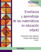 enseñanza y aprendizaje de las matemáticas en educación infantil (ebook)-encarnacion castro martinez-9788436835120 enseñanza y aprendizaje de las matemáticas en educación infantil (ebook)-encarnacion castro martinez-9788436835120