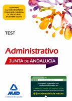 administrativo de la junta de andalucia turno libre: test-9788414203040 administrativo de la junta de andalucia turno libre: test-9788414203040
