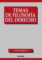 temas de filosofia del derecho-javier hervada-9788431328740 temas de filosofia del derecho-javier hervada-9788431328740