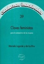 claves feministas para la autoestima de las mujeres-marcela lagarde-9788487715860 claves feministas para la autoestima de las mujeres-marcela lagarde-9788487715860