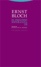 el principio esperanza (t.3)-ernst bloch-9788481647570 el principio esperanza (t.3)-ernst bloch-9788481647570