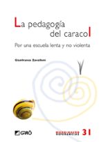 la pedagogia del caracol: por una escuela lenta y no violenta-gianfranco zavalloni-9788499800370 la pedagogia del caracol: por una escuela lenta y no violenta-gianfranco zavalloni-9788499800370