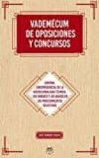 vademecum de oposiciones y concursos-jose ramon chaves-9788494623790 vademecum de oposiciones y concursos-jose ramon chaves-9788494623790
