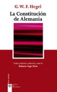 la constitucion de alemania-george w. f. hegel-9788430950300 la constitucion de alemania-george w. f. hegel-9788430950300
