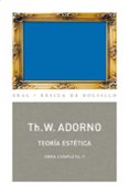 teoria estetica (obra completa, 7)-theodor w. adorno-9788446016700 teoria estetica (obra completa, 7)-theodor w. adorno-9788446016700