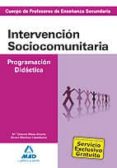 cuerpo de profesores de enseñanza secundaria. intervencion socioc omunitaria. programacion didactica-9788466593700 cuerpo de profesores de enseñanza secundaria. intervencion socioc omunitaria. programacion didactica-9788466593700