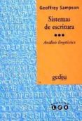 sistemas de escritura: introduccion lingüistica-geoffrey sampson-9788474325300 sistemas de escritura: introduccion lingüistica-geoffrey sampson-9788474325300