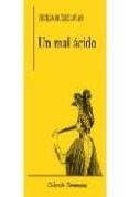 un mal acido-cecilia quilez-9788478393800 un mal acido cecilia quilez 9788478393800