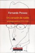 un corazón de nadie-fernando pessoa-9788481096200 un corazón de nadie-fernando pessoa-9788481096200