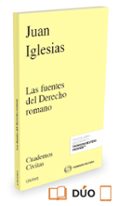 las fuentes del derecho romano-juan iglesias-9788491355700 las fuentes del derecho romano-juan iglesias-9788491355700