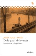 de la pau i del combat-josep pous i pages-9788494384400 de la pau i del combat-josep pous i pages-9788494384400