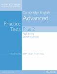 cambridge advanced ptp ne students book without key (examenes)-9781447966210 cambridge advanced ptp ne students book without key (examenes)-9781447966210