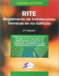 rite: reglamento de instalaciones termicas en los edificios: legi slacion (3ª ed.)-9788415270010 rite: reglamento de instalaciones termicas en los edificios: legi slacion (3ª ed.)-9788415270010