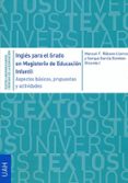 ingles para el grado en magisterio de educacion infantil: aspectos basicos, propuestas y actividades-manuel f. rabano llamas-9788416133710 ingles para el grado en magisterio de educacion infantil: aspectos basicos, propuestas y actividades-manuel f. rabano llamas-9788416133710