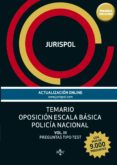 temario oposicion escala basica policía nacional (vol. iii): preguntas tipo test (mas de 9.000 preguntas)-9788430967810 temario oposicion escala basica policía nacional (vol. iii): preguntas tipo test (mas de 9.000 preguntas)-9788430967810