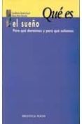 que es el sueño: para que dormimos y para que soñamos-gualberto buela-casal-elena miro morales-9788470309410 que es el sueño: para que dormimos y para que soñamos-gualberto buela-casal-elena miro morales-9788470309410