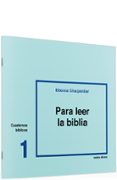para leer la biblia-9788471511010 para leer la biblia-9788471511010