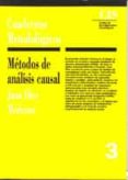 metodos de analisis causal-juan diez medrano-9788474761610 metodos de analisis causal-juan diez medrano-9788474761610