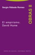 el empirismo. david hume (obras ii)-sergio rabade romeo-9788481646610 el empirismo. david hume (obras ii)-sergio rabade romeo-9788481646610