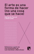 el arte es una forma de hacer (no una cosa que se hace) (ebook)-9788490975510 el arte es una forma de hacer (no una cosa que se hace) (ebook)-9788490975510