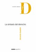 la sintaxis del derecho-riccardo guastini-9788491230410 la sintaxis del derecho-riccardo guastini-9788491230410