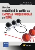 manual de contabilidad de gestion para empresas franquiciadoras y de retail-pilar soldevila-9788496998810 manual de contabilidad de gestion para empresas franquiciadoras y de retail-pilar soldevila-9788496998810