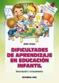 Descargar ebooks para itouch gratis DIFICULTADES DE APRENDIZAJE EN EDUCACIÓN INFANTIL 9788498429510