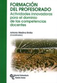 formacion del profesorado-antonio medina rivilla-9788499611310 formacion del profesorado-antonio medina rivilla-9788499611310