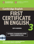 cambridge first certificate in english 3 for updated exam. self-s tudy pack (examination papers from university of cambridge esol examinations)-9780521739320 cambridge first certificate in english 3 for updated exam. self-s tudy pack (examination papers from university of cambridge esol examinations)-9780521739320