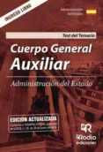 cuerpo general auxiliar. administracion del estado. test del temario (ebook)-9781524306120 cuerpo general auxiliar. administracion del estado. test del temario (ebook)-9781524306120